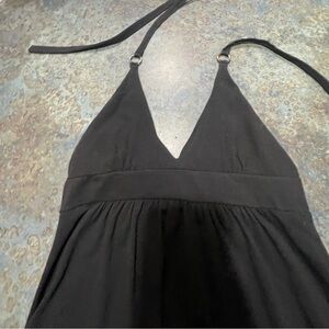 Black moda international Victoria’s Secret brat top dress